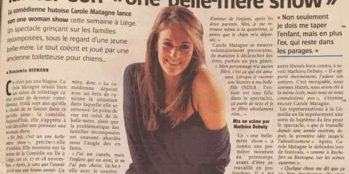 VERS L'AVENIR - Carole Matagne - Mardi 14 Novembre 2017